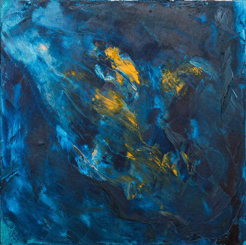 Blue Flow von Tanya Bilous, Malerei kaufen auf Singulart