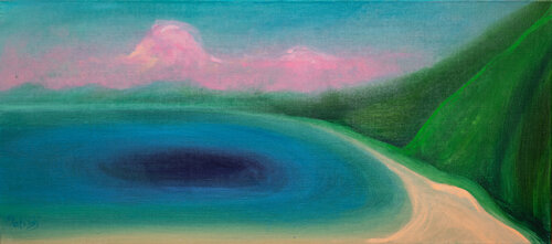 Blue Eye van Tanya Bilous, Schilderij te koop op Singulart