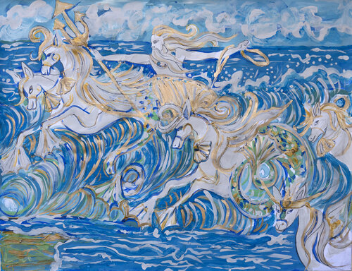 Poseidon2 by Zigou, 종이 for Sale on Singulart