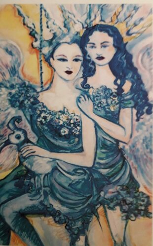 anges a la balançoire by Zigou, Other Media for Sale on Singulart