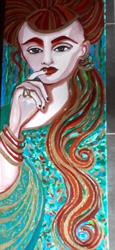 Jade by Zigou, Painting for Sale on Singulart