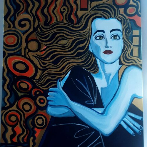 Adele Haenel by Zigou, Painting for Sale on Singulart