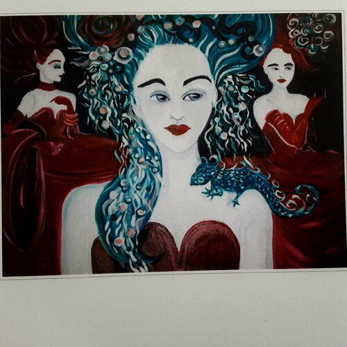 LE BAL by Zigou, 회화 for Sale on Singulart