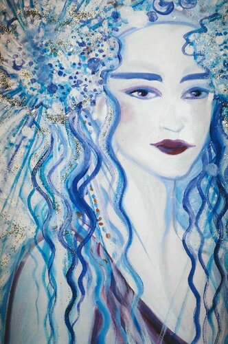 Alva, ange céleste..; by Zigou, Painting for Sale on Singulart