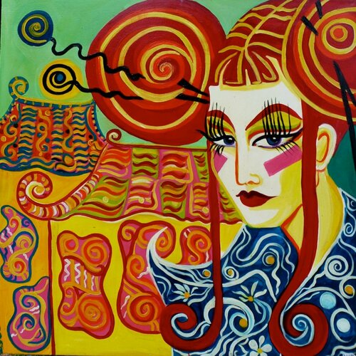 miss  ZHANG by Zigou, Painting for Sale on Singulart