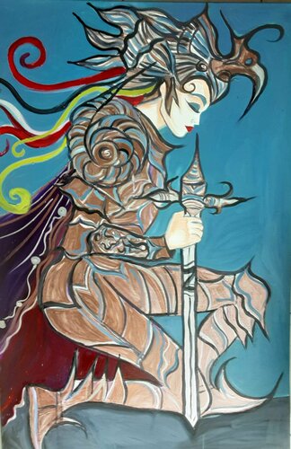 LE Serment d'allegéance by Zigou, Painting for Sale on Singulart