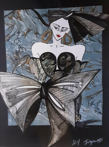 DIVADRESS de Zigou, Dibujo a la venta en Singulart