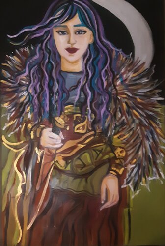 MOONLIGHT SHADOW de Zigou, Pintura a la venta en Singulart