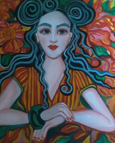 summer mambo par Zigou, Peinture en vente sur Singulart