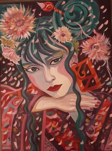 Aiko by Zigou, Painting for Sale on Singulart