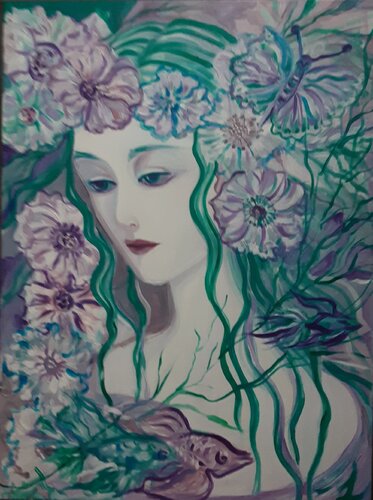 Océane par Zigou, Peinture en vente sur Singulart