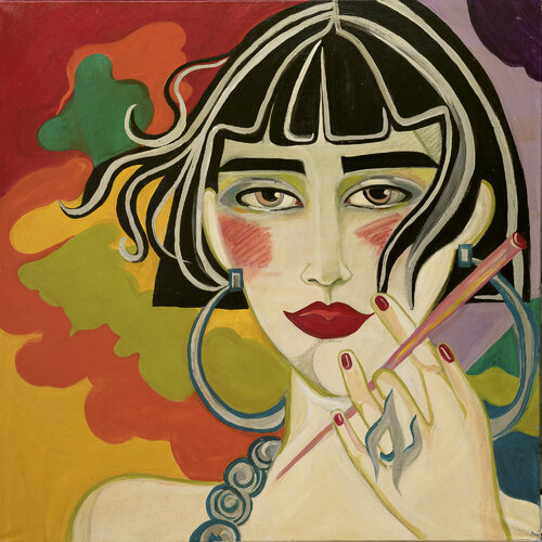 flore from PARIS par Zigou, Peinture en vente sur Singulart