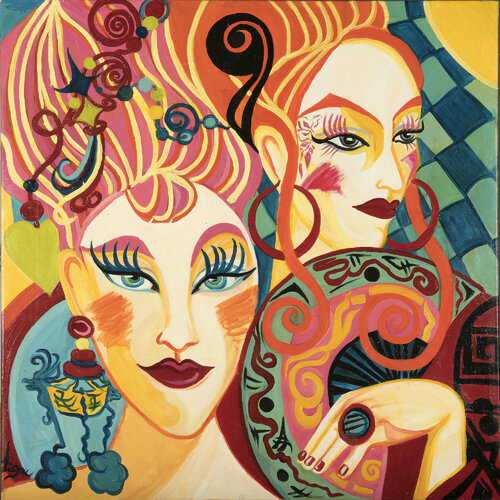 Chinatown fiesta par Zigou, Peinture en vente sur Singulart