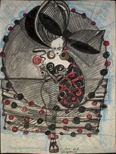 Marquise   Pompon par Zigou, Dessin en vente sur Singulart