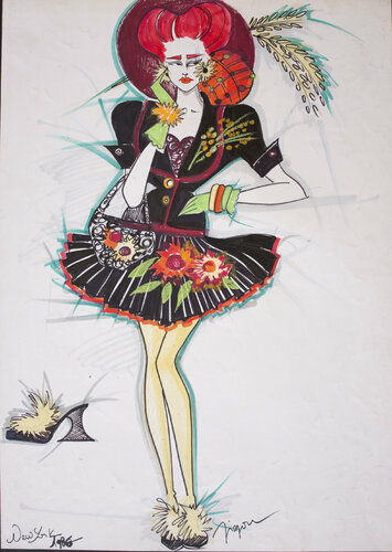 monday summertime collection one week in longisland par Zigou, Dessin en vente sur Singulart