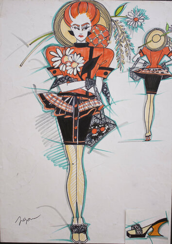 Tuesday summertime in longisland par Zigou, Dessin en vente sur Singulart