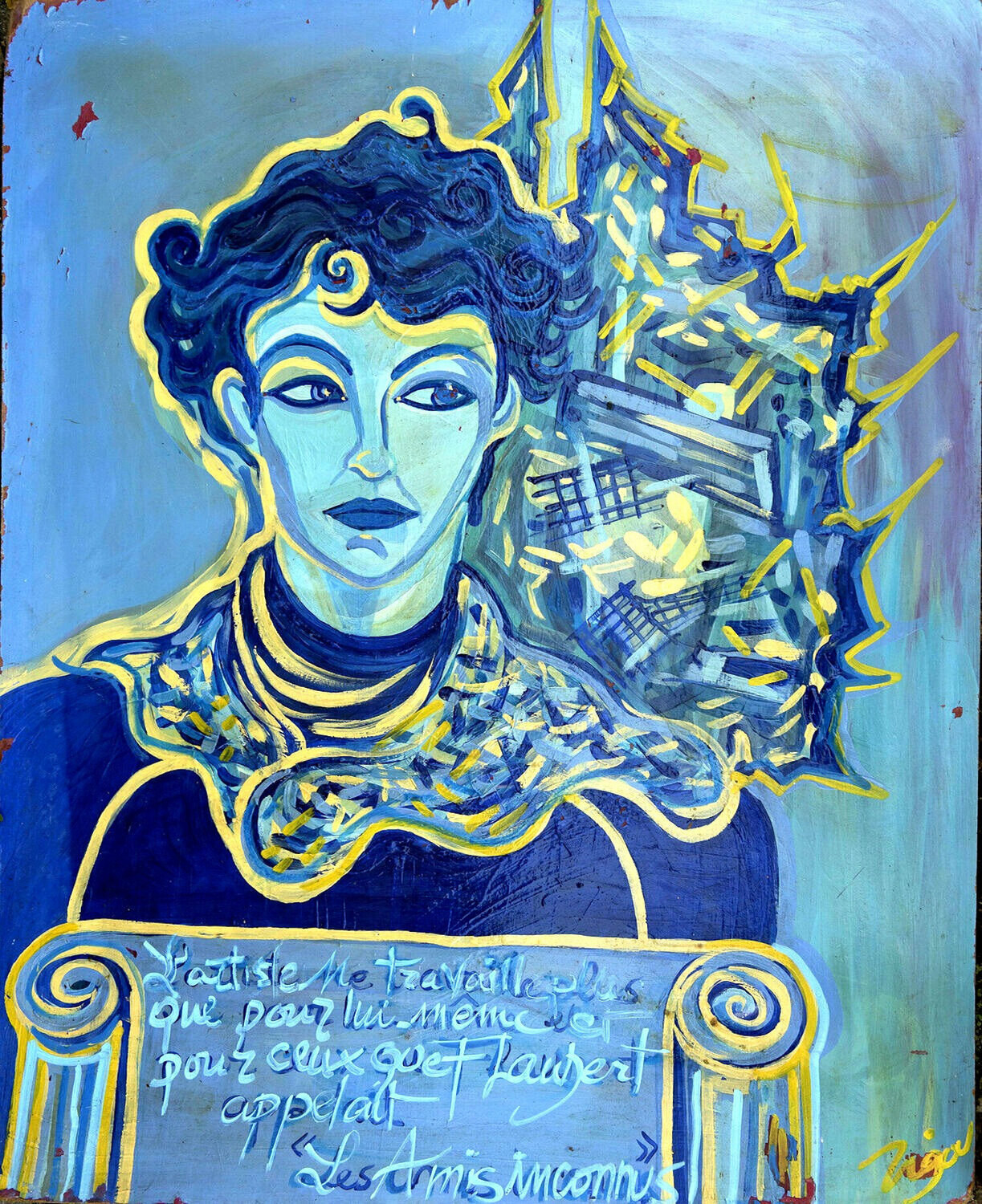 portrait de Marie Mocquet Zigou