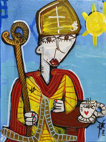 San Gennaro van Alessandro Siviglia, Schilderij te koop op Singulart