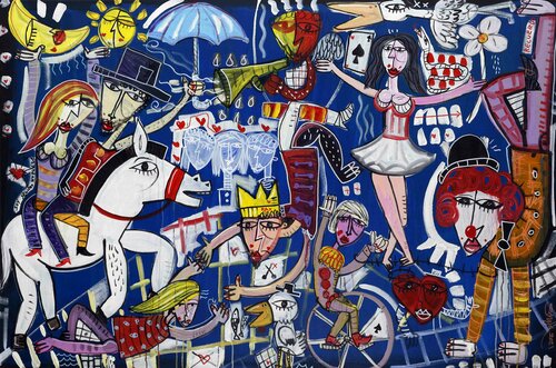 Memoria como un Nino van Alessandro Siviglia, Schilderij te koop op Singulart