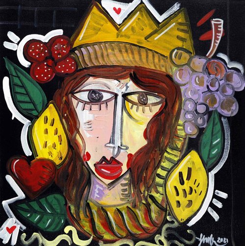 Testa di Moro Donna van Alessandro Siviglia, Schilderij te koop op Singulart