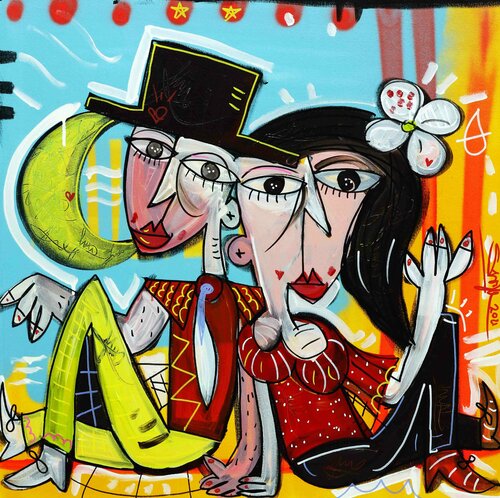 Amore Lunatico van Alessandro Siviglia, Schilderij te koop op Singulart