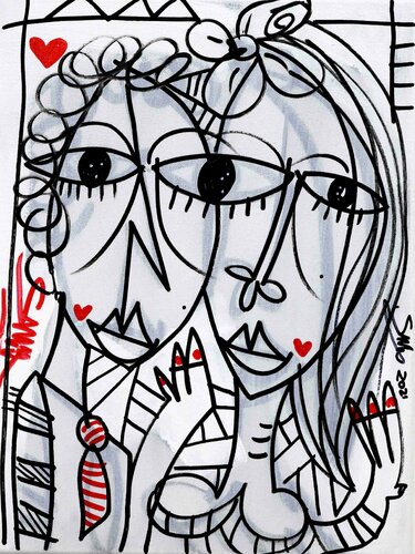 I Giovani Sposi di Alessandro Siviglia, Pittura in vendita su Singulart