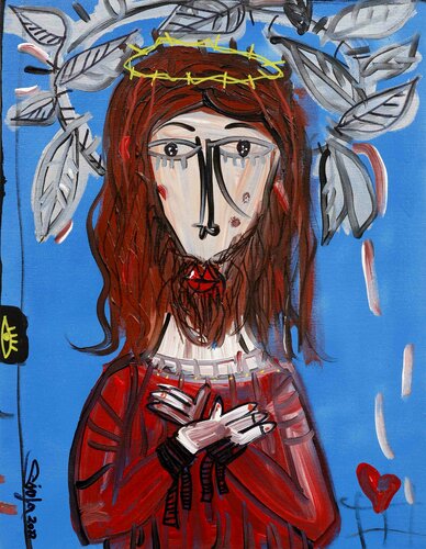 Cristo Carcerato di Alessandro Siviglia, Pittura in vendita su Singulart