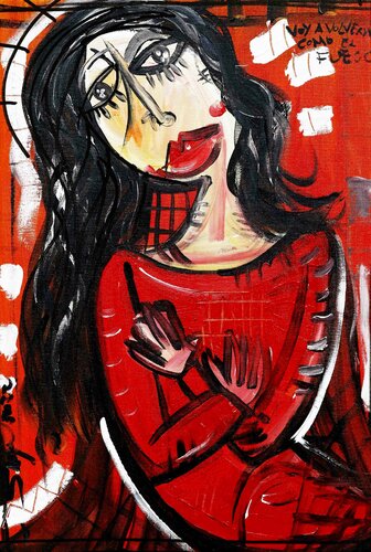 Voy a volverme como el fuego di Alessandro Siviglia, Pittura in vendita su Singulart
