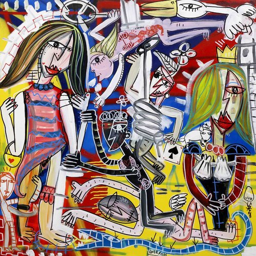 Ucciderebbero per Averla van Alessandro Siviglia, Schilderij te koop op Singulart