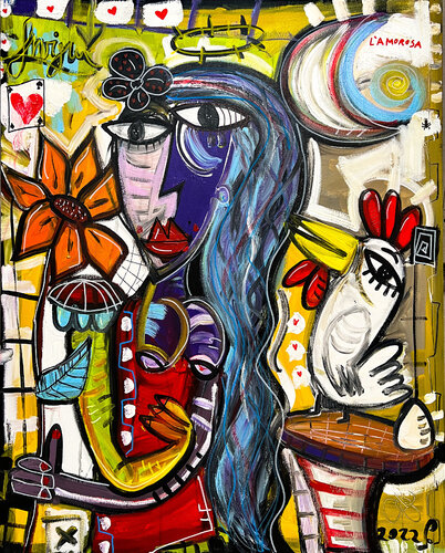 L'Amorosa van Alessandro Siviglia, Schilderij te koop op Singulart