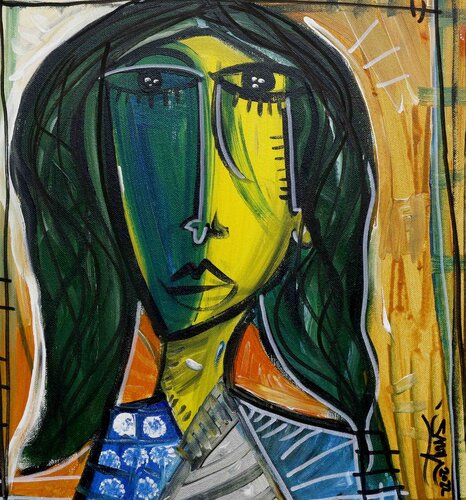 Ritratto di Giovane Donna van Alessandro Siviglia, Schilderij te koop op Singulart