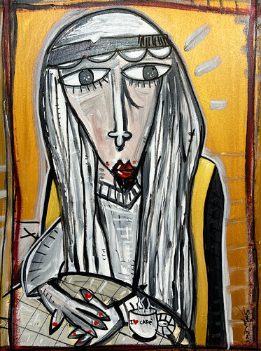 L'Uomo più Ricco del Mondo di Alessandro Siviglia, Pittura in vendita su Singulart