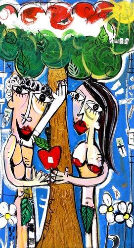Peccato all'Italiana di Alessandro Siviglia, Pittura in vendita su Singulart