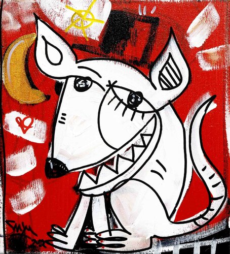 Il Perro Galante van Alessandro Siviglia, Schilderij te koop op Singulart