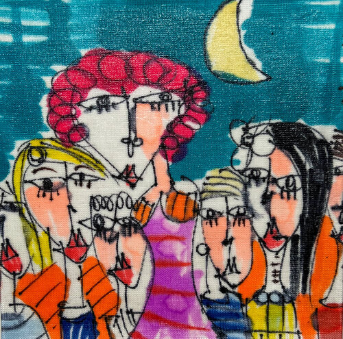 Mamma di 6 Figli von Alessandro Siviglia, Malerei kaufen auf Singulart