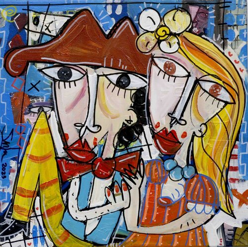 Belli Insieme van Alessandro Siviglia, Schilderij te koop op Singulart