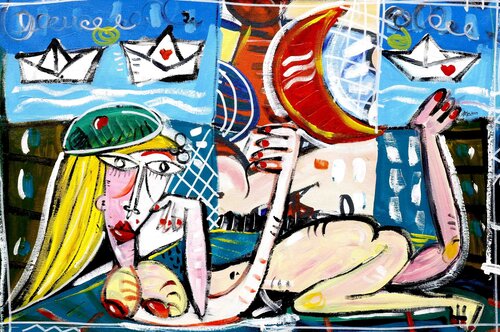 Ragazza al Vento Alessandro Siviglia