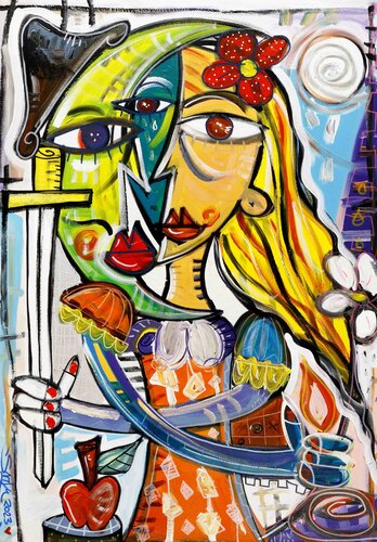 La Quarta Luna van Alessandro Siviglia, Schilderij te koop op Singulart