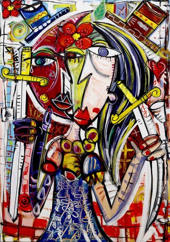 La Sesta Luna van Alessandro Siviglia, Schilderij te koop op Singulart