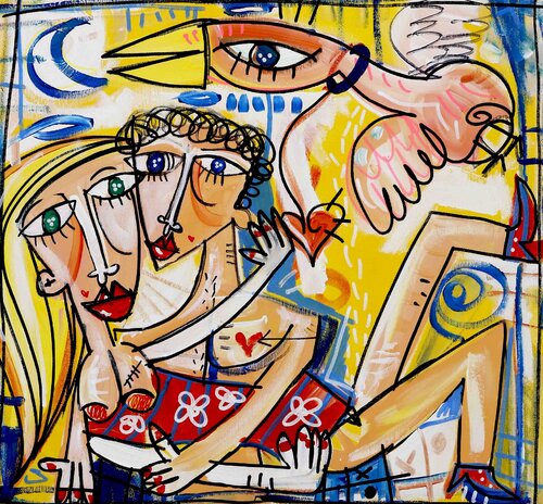 Cicatrici d'Amore van Alessandro Siviglia, Schilderij te koop op Singulart