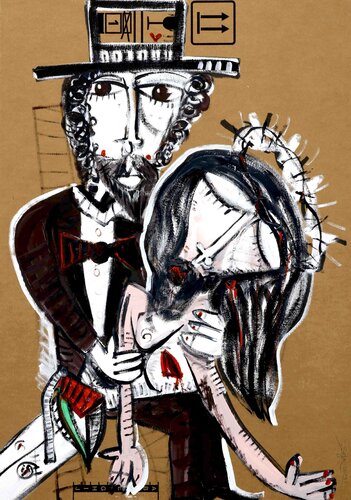 La Pietà dell'Uomo van Alessandro Siviglia, Schilderij te koop op Singulart