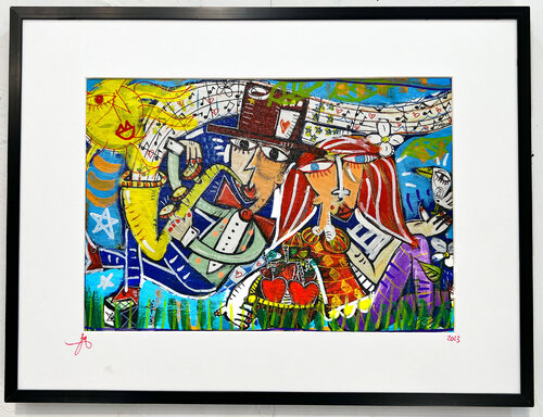 Come Foglie nel Vento di Alessandro Siviglia, Pittura in vendita su Singulart