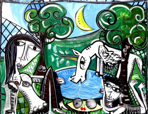 Incontro Inaspettato van Alessandro Siviglia, Schilderij te koop op Singulart