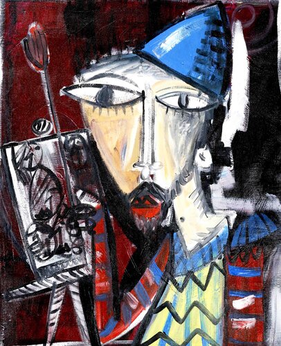 Autoritratto nel Buio van Alessandro Siviglia, Schilderij te koop op Singulart