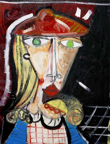 Ritratto Mia Moglie Annett par Alessandro Siviglia, Peinture en vente sur Singulart