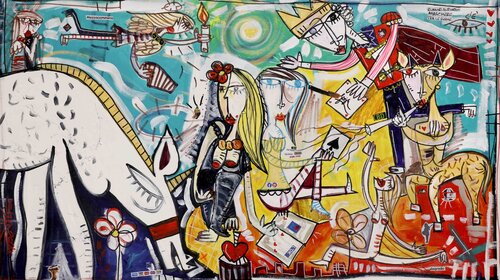 Mezzocammino di Alessandro Siviglia, Pittura in vendita su Singulart