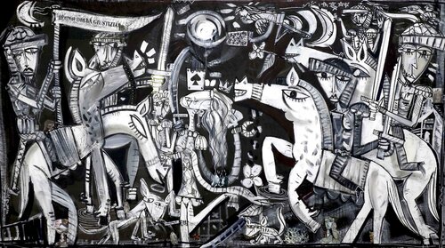 Il Regno della Giustizia di Alessandro Siviglia, Pittura in vendita su Singulart