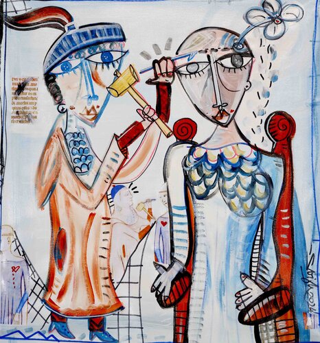 La Cura Mentale di Alessandro Siviglia, Pittura in vendita su Singulart
