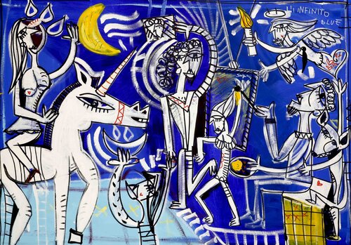 L'IInfinito Blue Alessandro Siviglia