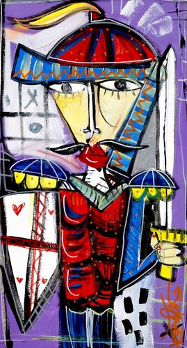 L'Animo Guerriero di Alessandro Siviglia, Pittura in vendita su Singulart